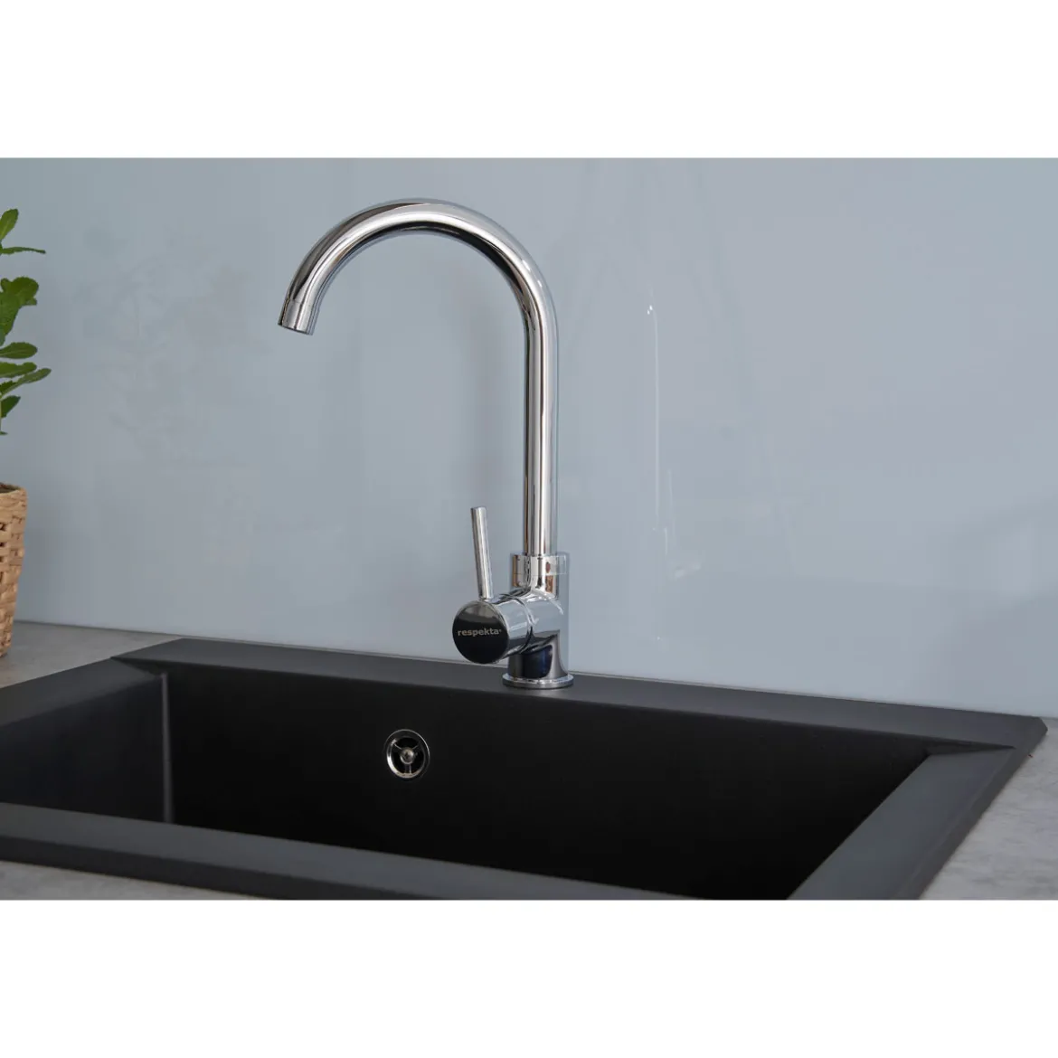 Respekta Spuele Schwarz, 66 cmTemperaturbest. bis 180 Grad C wechsels.