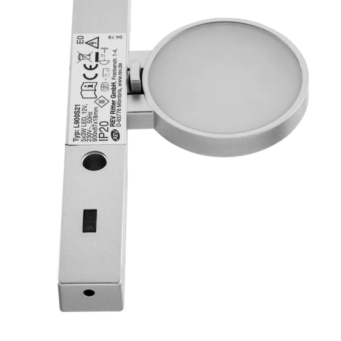 REV Ritter LED-Unterbauleuchte Lightracer 5 x 3W silber