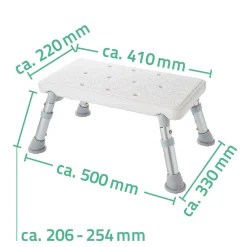 RidderBad-Schemel höhenverstellbar