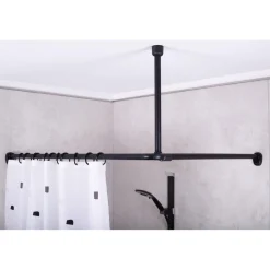 RidderDeckenstütze Wien Durchmesser 25 mm ca 55 cm schwarz
