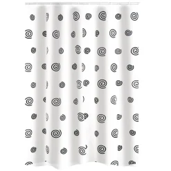 RidderDuschvorhang Snail Textil 180 x 200 cm