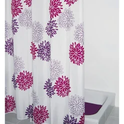 RidderDuschvorhang Textil Sandra ca 180 x 200 cm lila