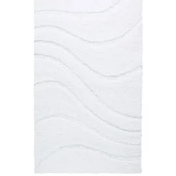RidderTeppich La Ola 60 x 90 cm weiß Polyester