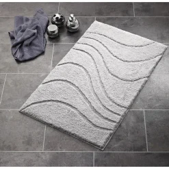 RidderTeppich La Ola 60 x 90 cm weinrot Polyester