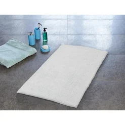 RidderTeppich Soft 55 x 85 cm weiß Polyester-Microfaser