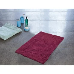 RidderTeppich Soft 55 x 85 cm beere Polyester-Microfaser