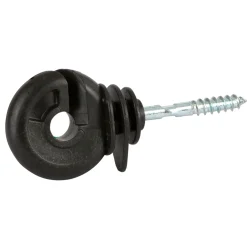Ringisolator kompakt Durchmesser 5,3 mm schwarz 25 Stück