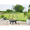 Rothmann Dreibein fuer Feuerschalen Dm.60cm massives Stahlgestell Grillfl. 58cm