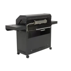 Rothmann Gasgrillwagen Vulcano 6 Turbo Plus Black Edition