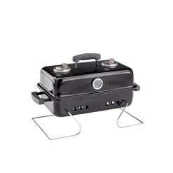 Rothmann Holzkohlegrill Springfield 43,3 x 30 x 30,5 cm schwarz