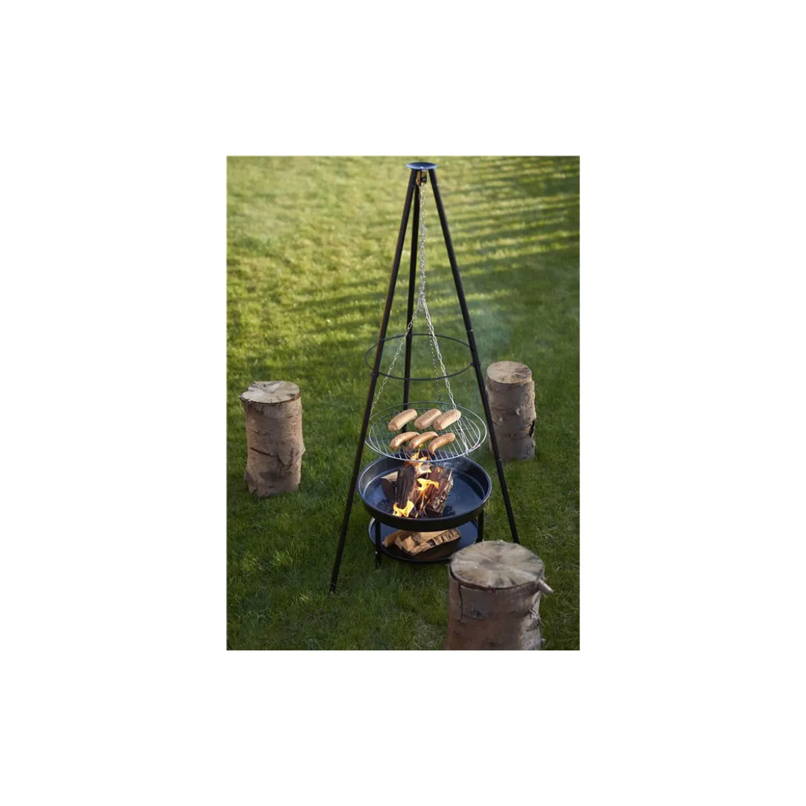 Rothmann Schwenkgrill Holzkohlegrill Columbia