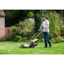 Ryobi Akku-Rasenmäher OLM1833B ohne Akku und Ladegerät
