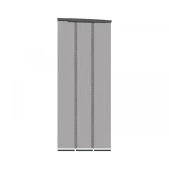 Schellenberg Fliegengitter Teleskopvorhang 95 x 220 cm Breite verstellbar anthrazit