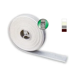 Schellenberg Gurtband Mini 14 mm / 4,5 m grau