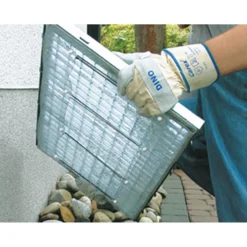Schellenberg Lichtschacht-Gitter Sauberer Lichtschacht Aluminium 50 x 125 cm