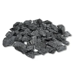 Schiefersplitt Canada Slate Carrara 30-60 mm 25 kg