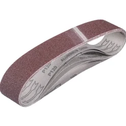 Schleifpapier-Set 686x50 mm, 5tlg.Bandschleifer-Zubehoer