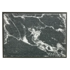 Schöner Wohnen Farbe Schmutzfangmatte Miami marmor/grau 67 x 100 cm