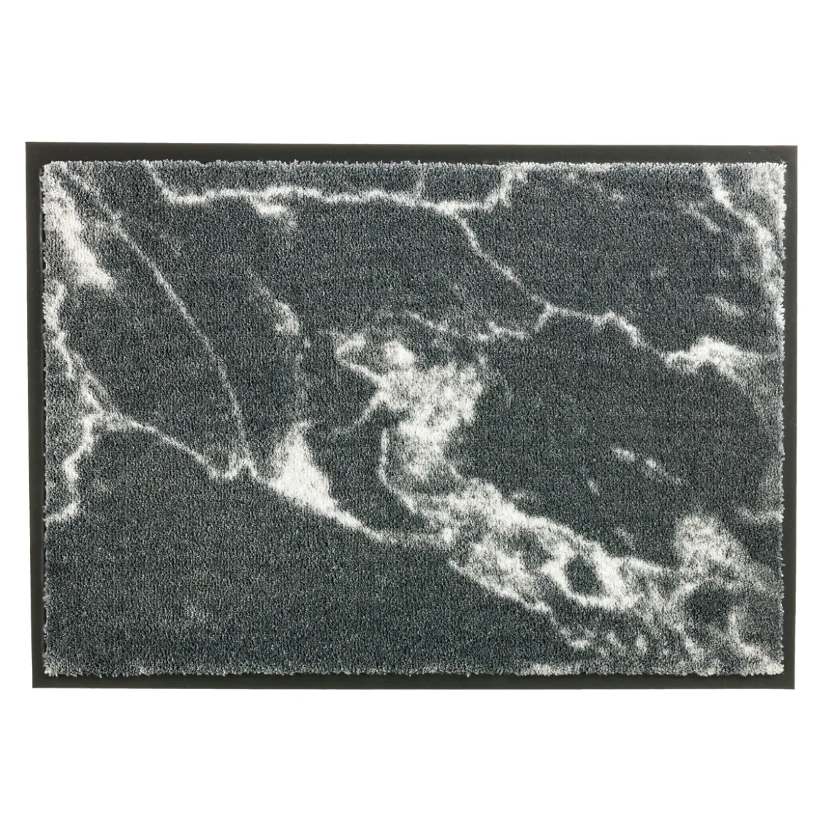 Schöner Wohnen Farbe Schmutzfangmatte Miami marmor/grau 67 x 100 cm