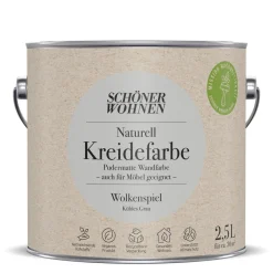 Schöner Wohnen FarbeNaturell Kreidefarbe 2,5 L Wolkenspiel