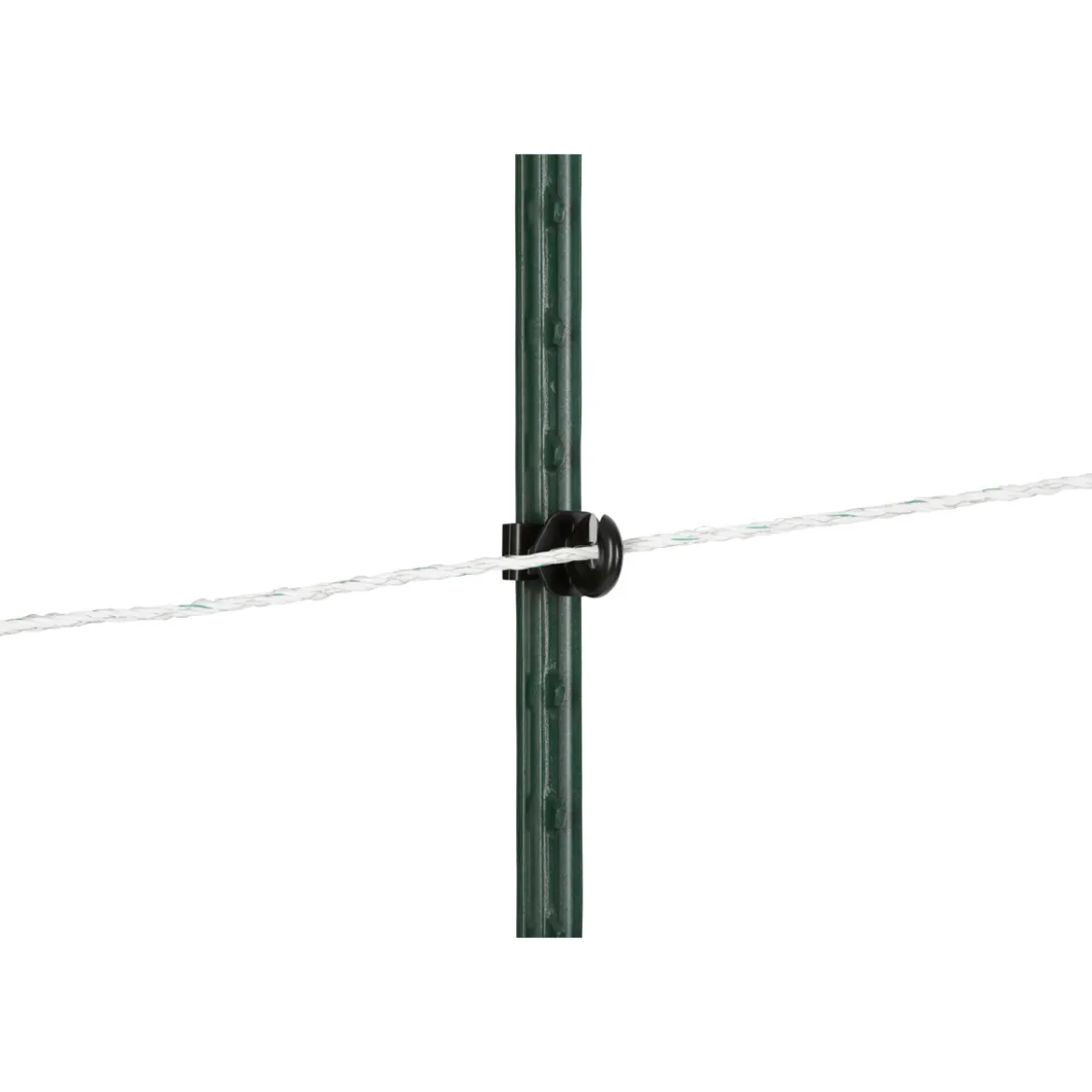Seilisolator T-Post für 10 mm schwarz