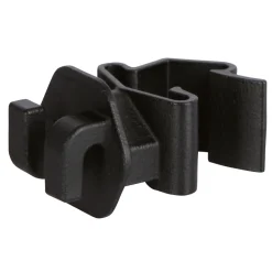Seilisolator T-Post für Durchmesser 8 mm 25 Stück schwarz