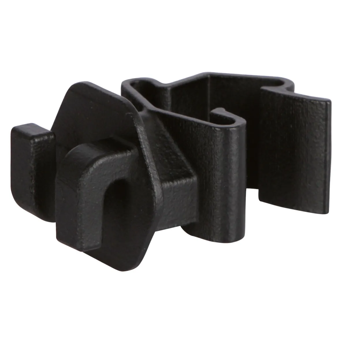 Seilisolator T-Post für Durchmesser 8 mm 25 Stück schwarz