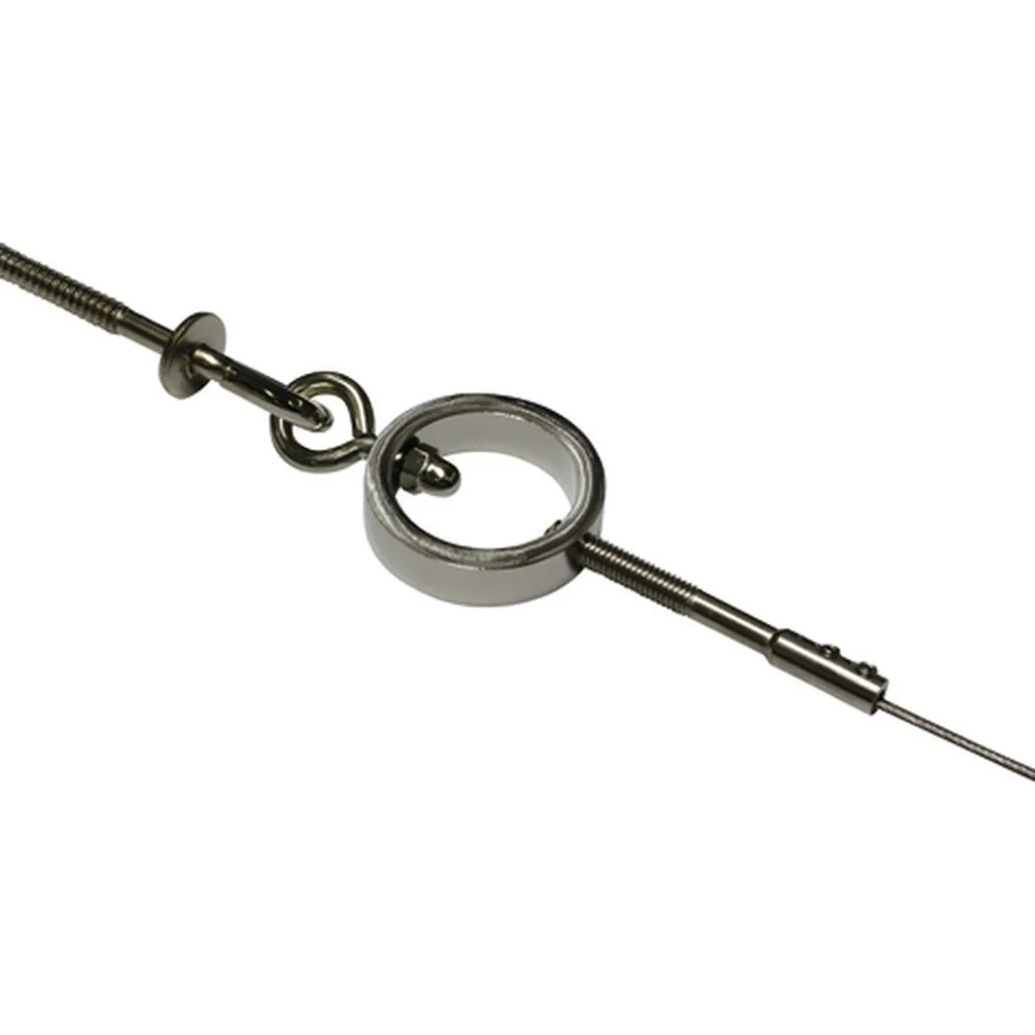 Seilspanngarnitur Ring chrom