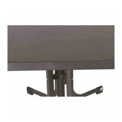 Sieger Boulevard Klapptisch 233/G Tisch70x115 grau Dekorplatte eckig, klappbar