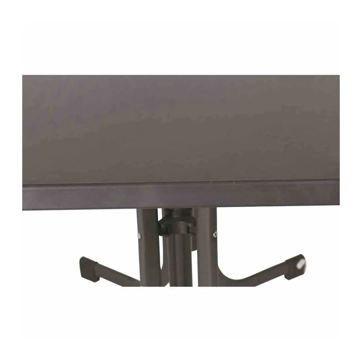Sieger Boulevard Klapptisch 233/G Tisch70x115 grau Dekorplatte eckig, klappbar