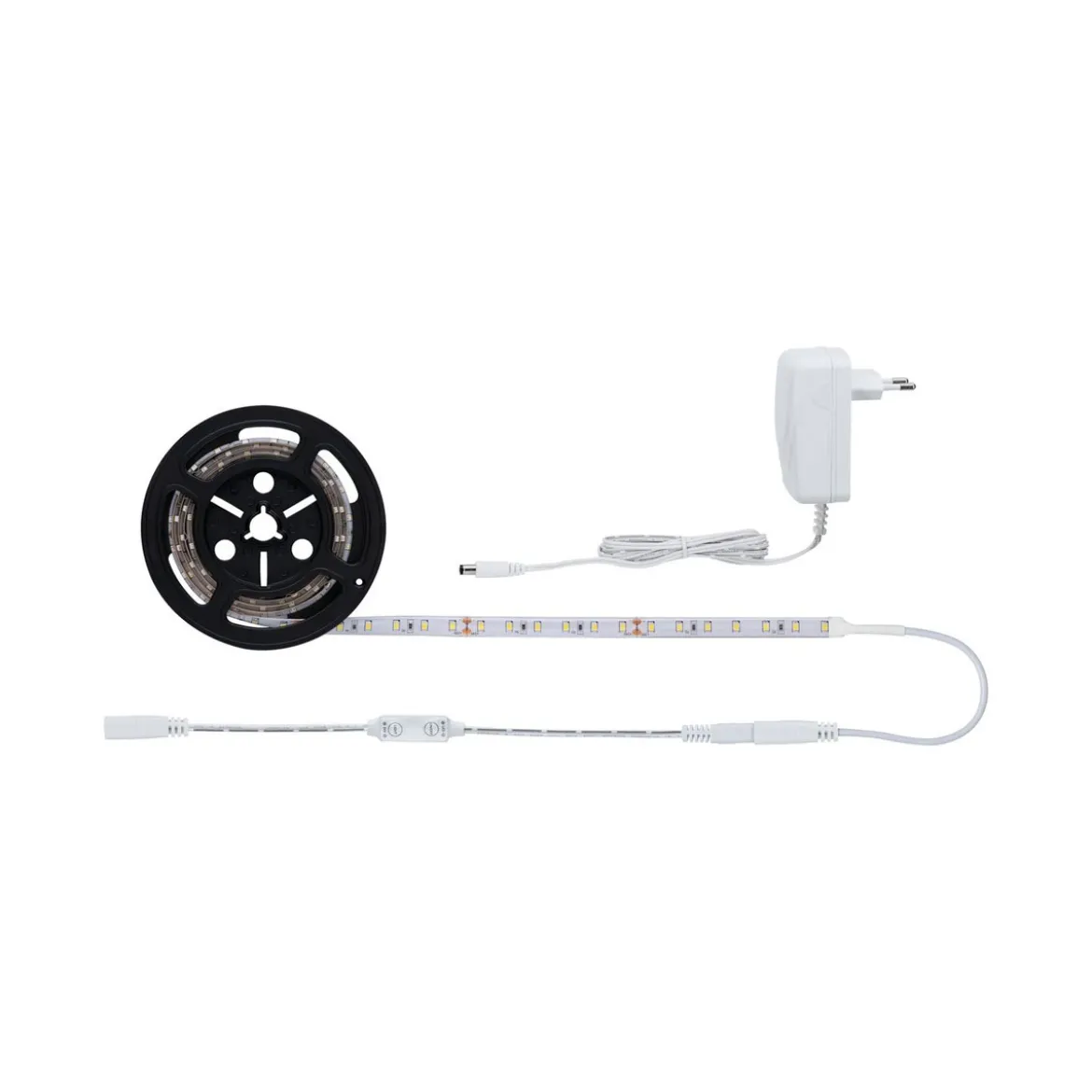 Simp LED Power Set nw inkl. Dimm/Switch17W 230/24V DC ws Kst.