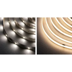 SimpLed COB Strip Set 1,5m RGB 12W230/12V DC weiss Metall