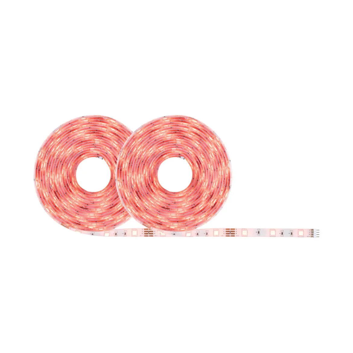 SimpLED Stripe Set 10m RGB Zigbee230/12V DC Weiss Metall Kst