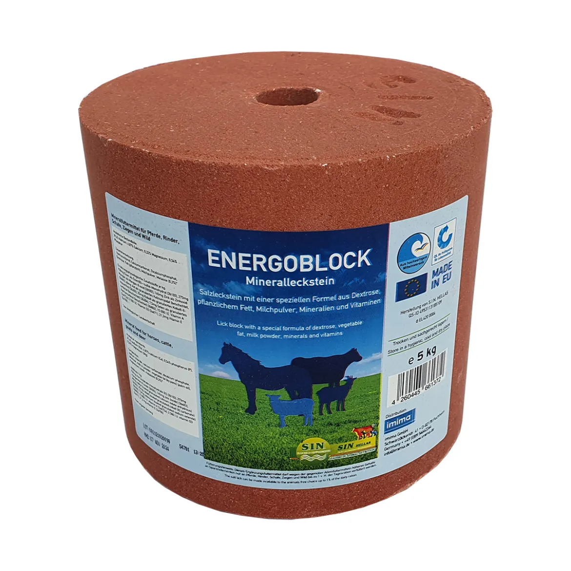 SIN Hellas ENERGOBLOCK 5 kg Mineralleckstein