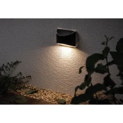 Solar Wegeleuchte Metall/KS Grau IP443000K