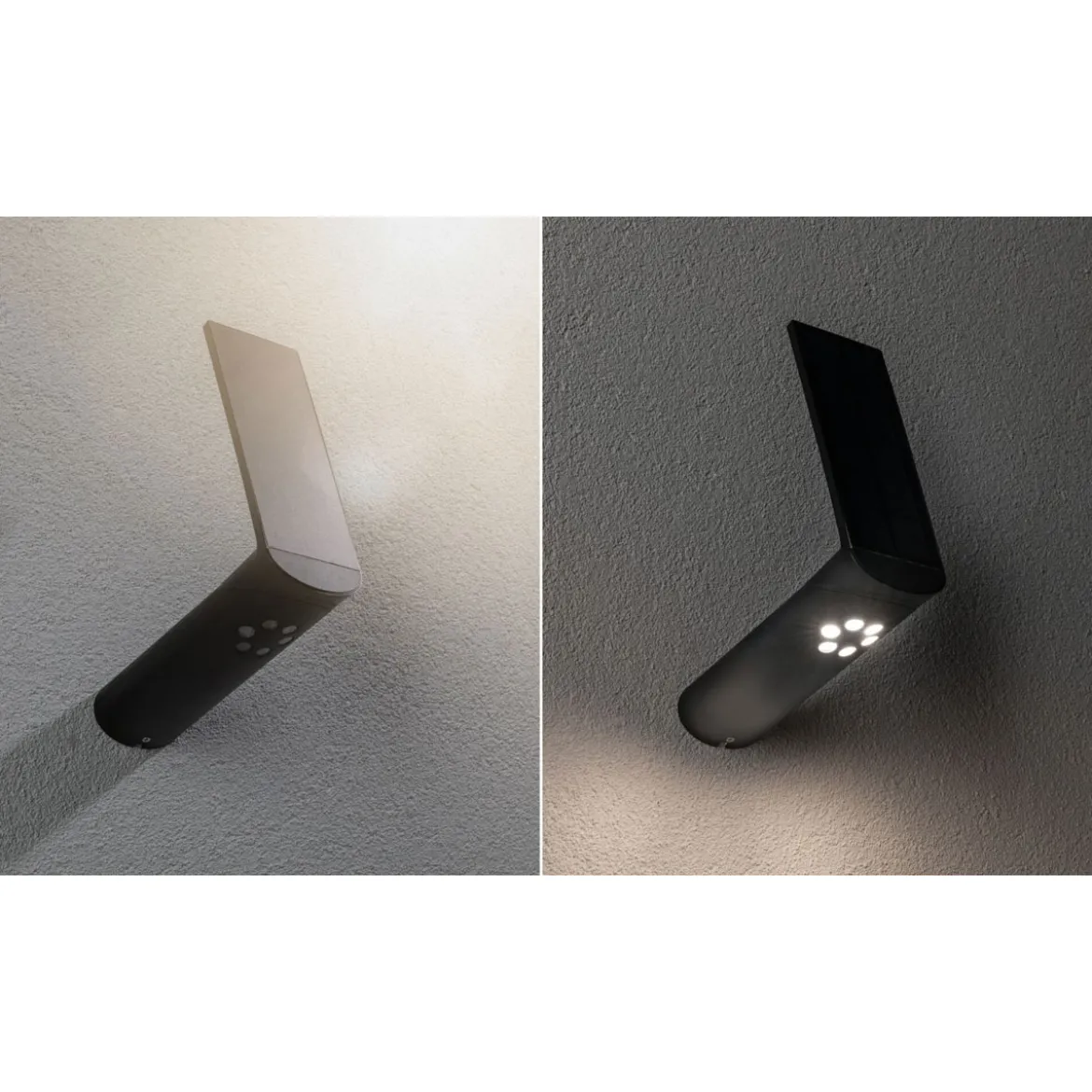 Solar WL Ilias BWM Anthrazit IP44 3000K100lm