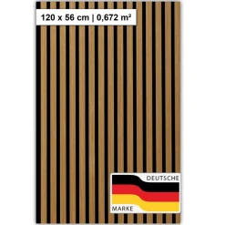 Sonido Elements Akustikpaneel Oiled oak1200x560x18mm FSC