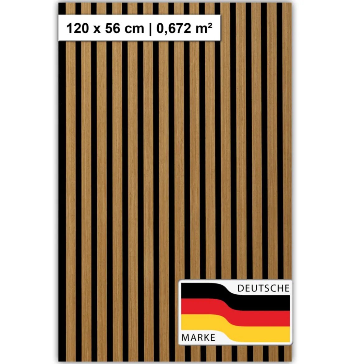 Sonido Elements Akustikpaneel Oiled oak1200x560x18mm FSC