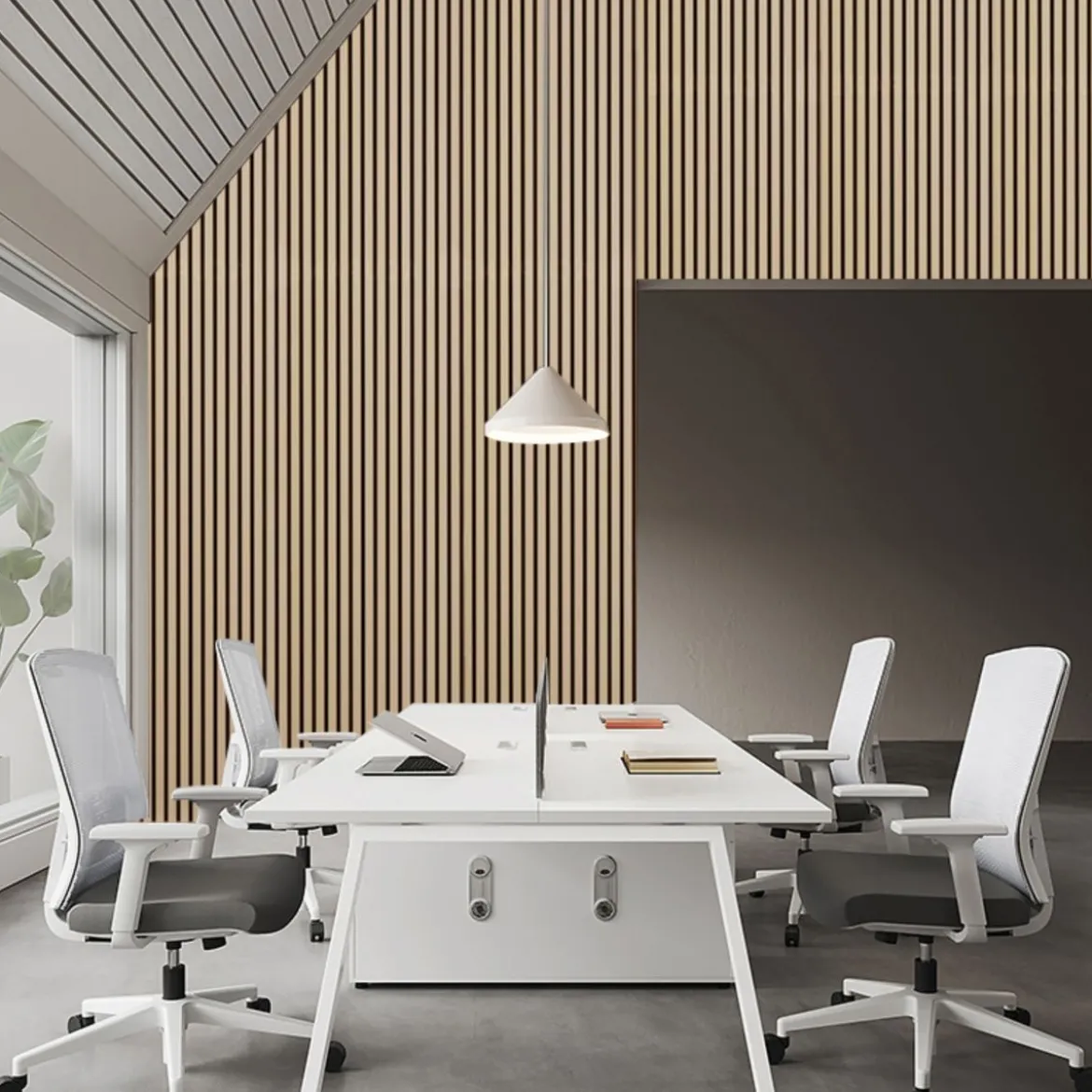 Sonido Elements Akustikpaneel Light oak1200x560x18mm FSC