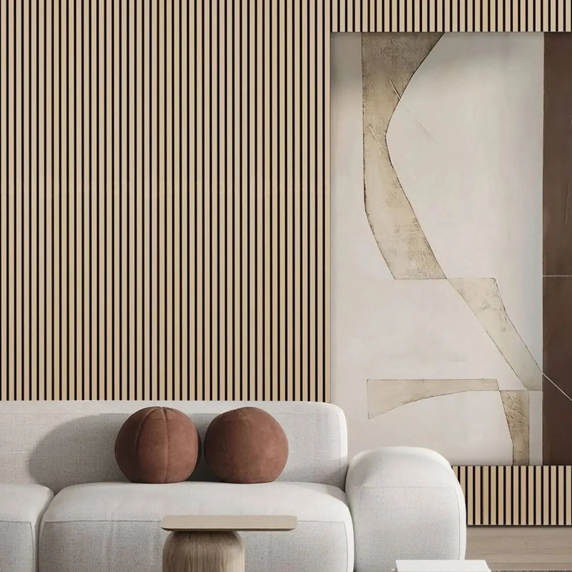 Sonido Elements Akustikpaneel Light oak1200x560x18mm FSC