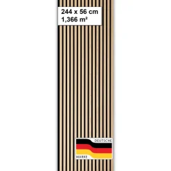 Sonido Elements FSC New Light oak2440x560x18mm FSC
