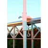 Sonnenschirmhalter Typ H Durchmesser 25 mm weiß