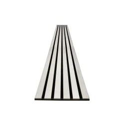 SPECHT Deluxe Akustikpaneel Eiche weiss2500x600x21mm Filz starr