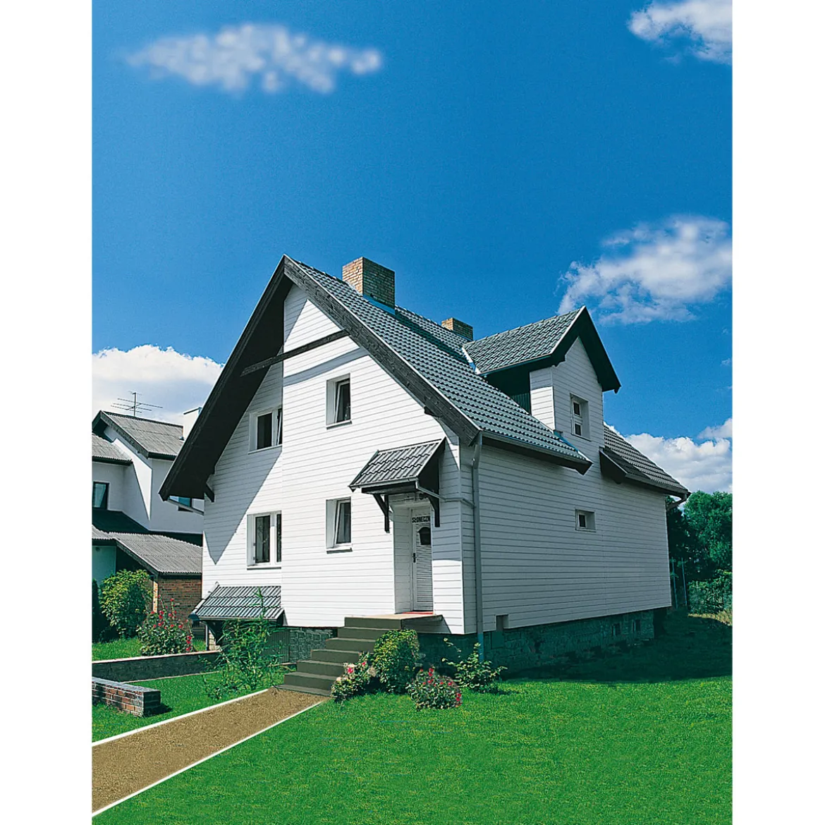 Specht Kunststoff-Paneel Duropan weiß 270 x 10,5 cm