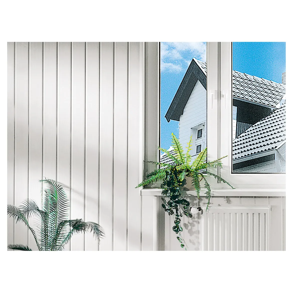Specht Kunststoff-Paneel Duropan weiß 270 x 10,5 cm