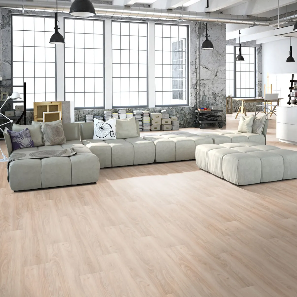 SPECHT SPC Vinyl Ambiente Calvados Eiche1220x230x4,8mm NS 0,5