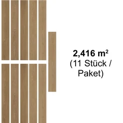 SPECHT SPC Vinyl Classic Eiche SolarisSilent 1220x180x4,5mm NS 0,3 mit TS