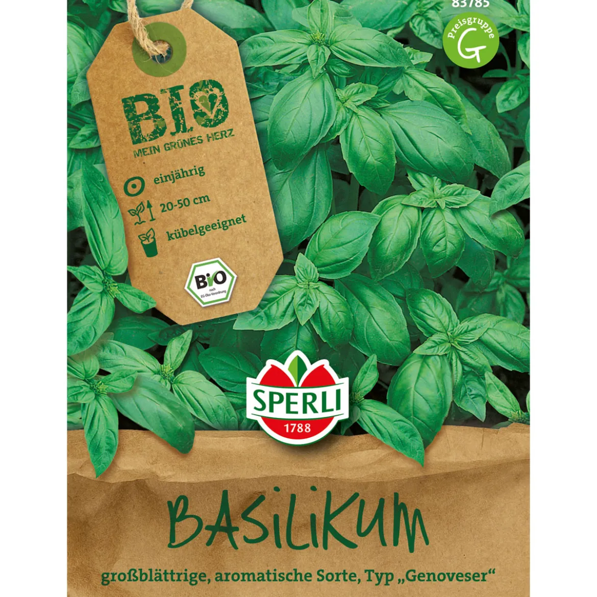Sperli Basilikum Bio Version 1