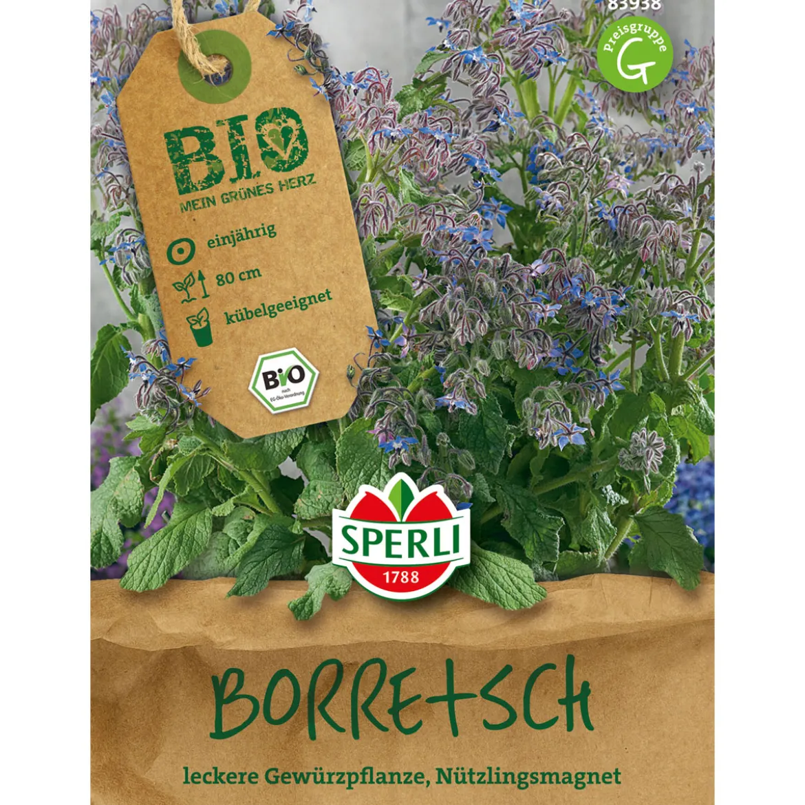 Sperli Boretsch Bio 80 cm