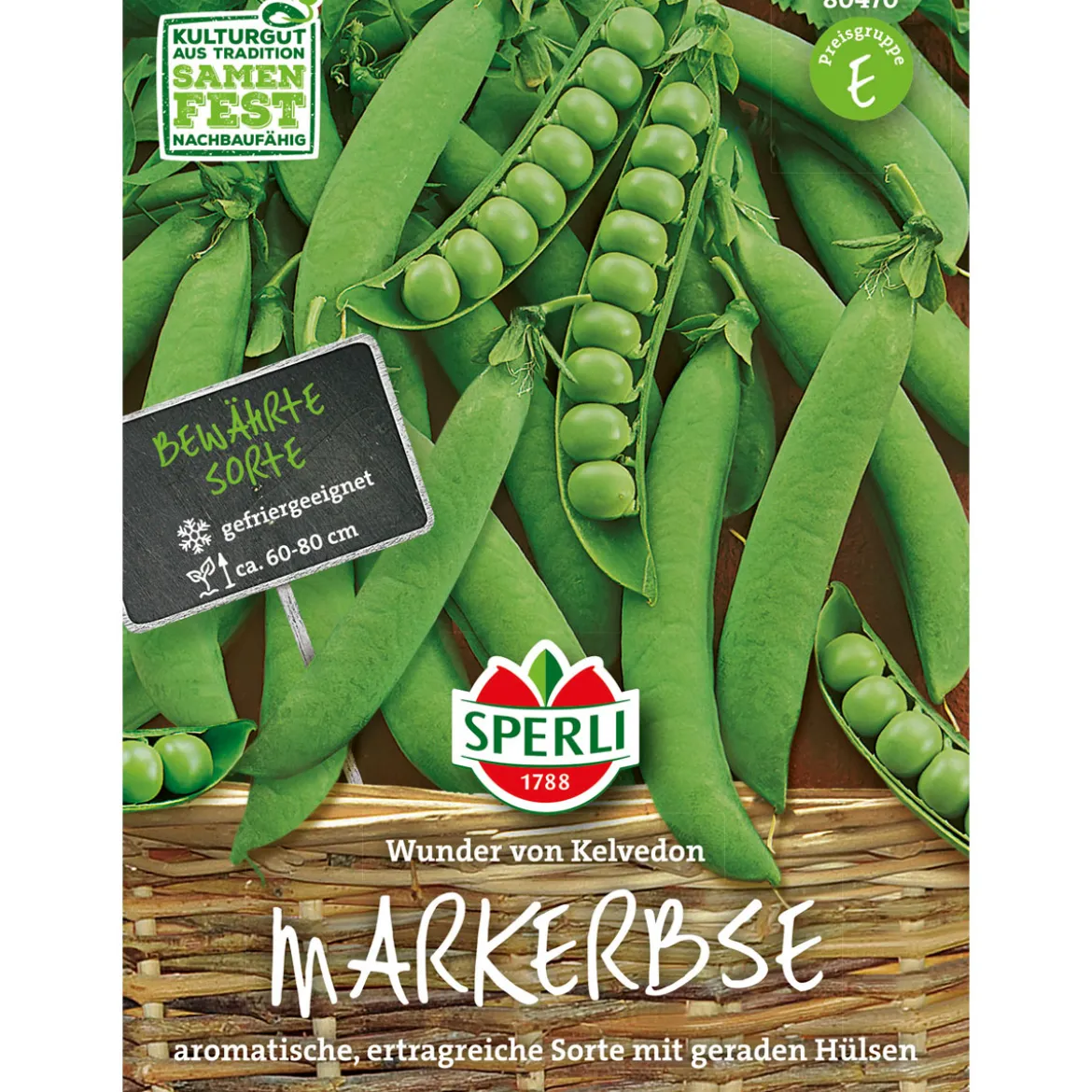 Sperli Markerbse Wunder von Kelvedon 8-14 Tage
